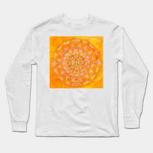 Löwe Horoskop Mandala Produkte Long Sleeve T-Shirt